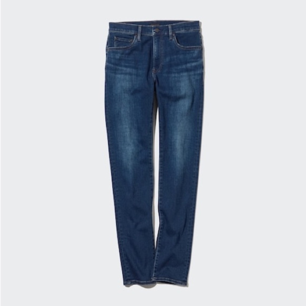 Uniqlo Heattech Jeans Slim Fit Low-Rise Tapered